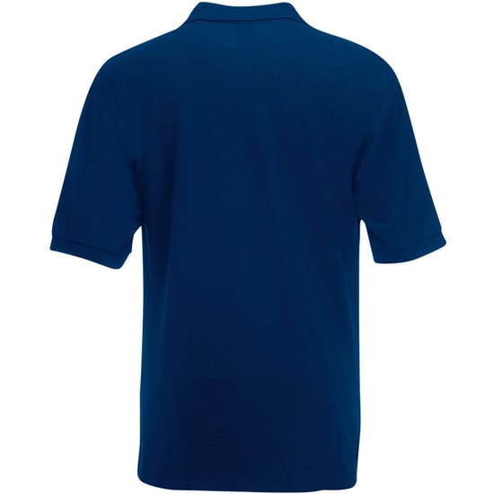 Fruit Of The Loom Mens 65/35 Heavyweight Pique Short Sleeve Polo Shirt - Image 2