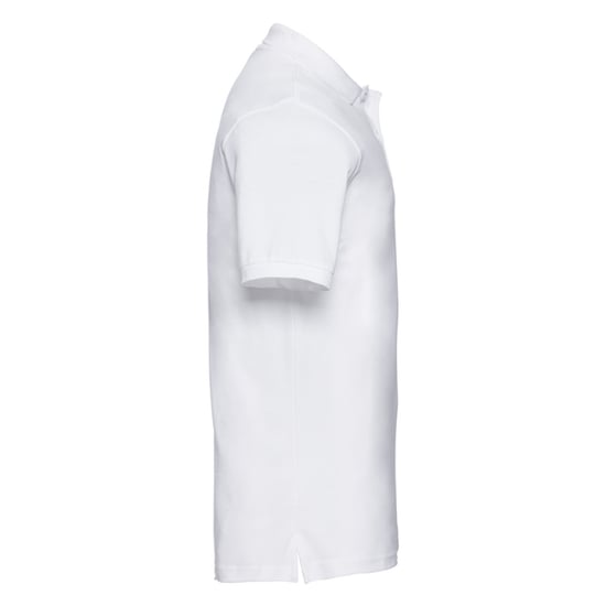 Russell Mens Classic Cotton Polo Shirt (White) - Image 3