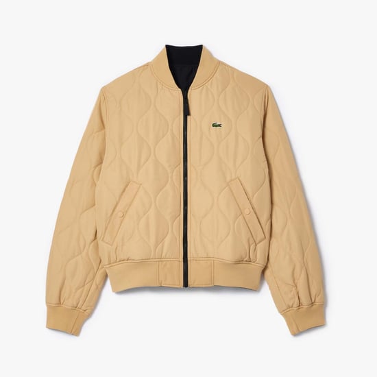 Men's Lacoste Water-Repellent Padded Bomber Jacket in Multi colour