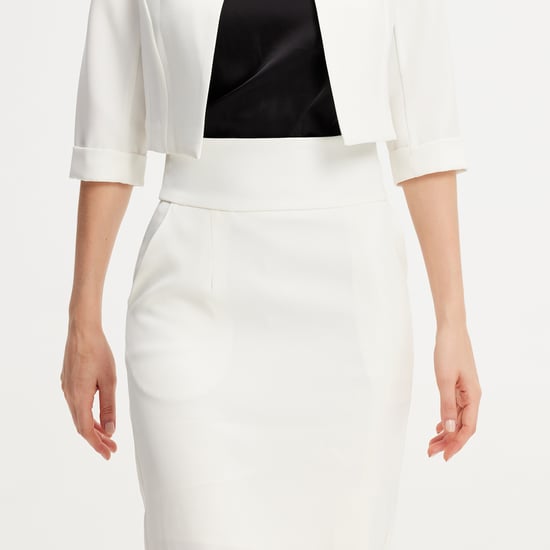 Front Slit Pencil Skirt - Image 3