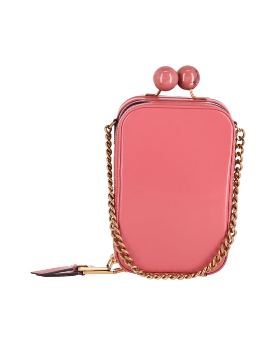 Marc Jacobs The Vanity Crossbody Bag in Pink Leather - Image 2