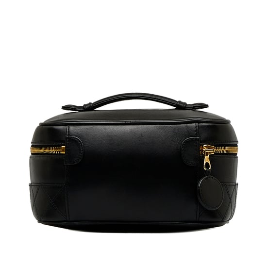 Bolso de Tocador Vintage Chanel CC Negro - Image 3