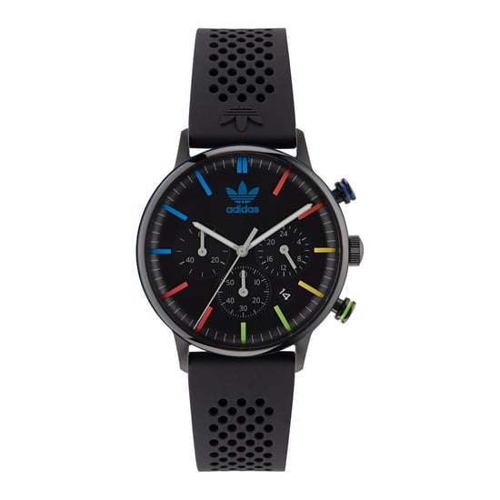 Adidas Originals Code One Chrono Unisex's Black Watch AOSY23021 - Image 1