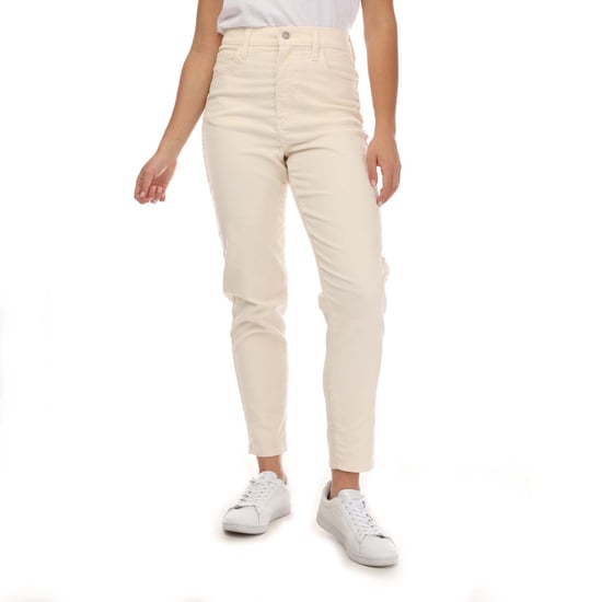 Women's Levis High Waisted Mom Corduroy Jeans in Cream