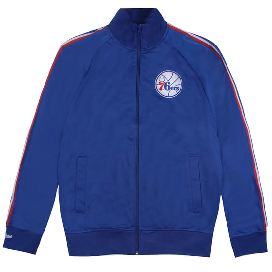 Mitchell & Ness Philadelphia 76ers Mens Track Jacket
