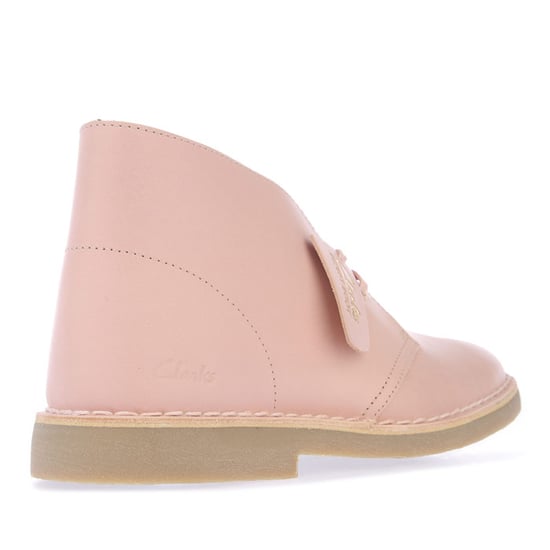 Botas Clarks Originals Desert Boot 2 de piel para mujer en rosa - Image 3