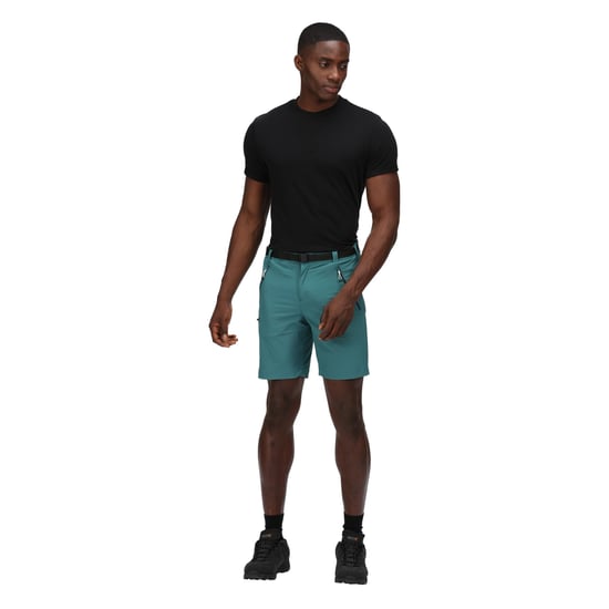 Regatta Mens Xert III Stretch Shorts (Pacific Green) - Image 6