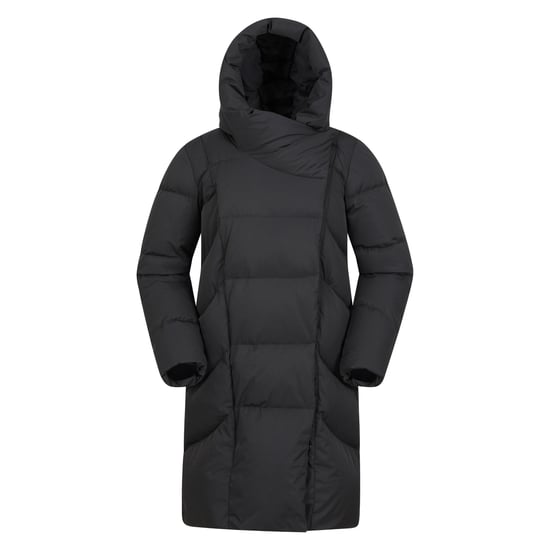Mountain Warehouse Womens/Ladies Cosy Extreme II Wrap Down Jacket (Black) - Image 1