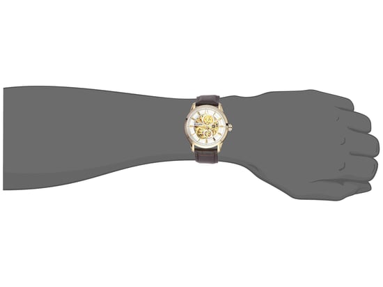 Bulova Automatic / Wilton Men's Brown Watch 97A138 - Image 5