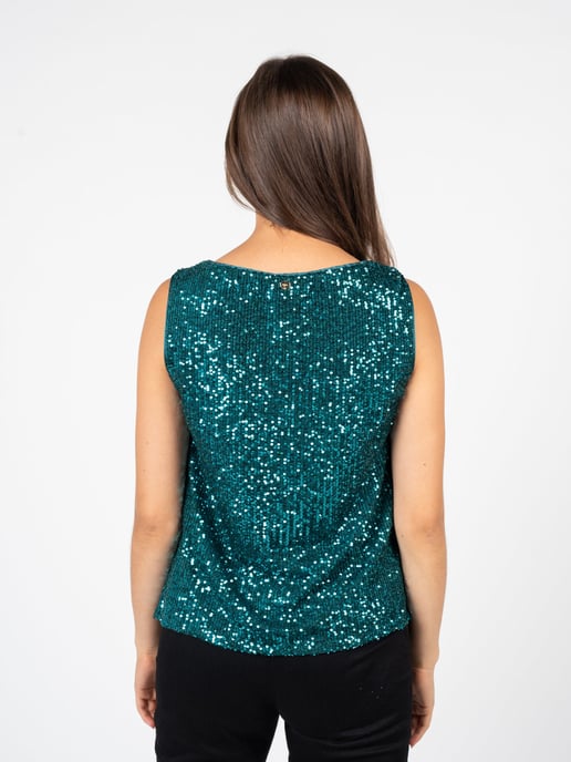 Liu Jo Top de mujer verde - Image 5