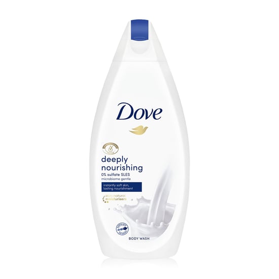 Dove Body Wash Sulfate-free Deeply Nourishing for Instantly Soft Skin, 3x450ml