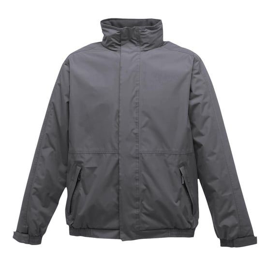 Regatta Dover Waterproof Windproof Jacket (Thermo-Guard Insulation) (Seal Grey/Black) - Image 1
