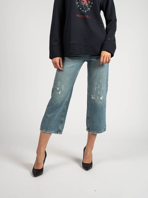 Liu-Jo Jeans Flare Wine Woman's Blue