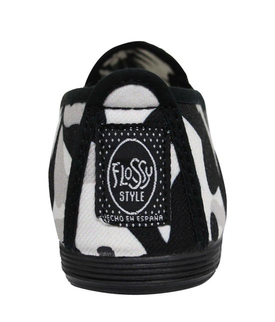 Flossy Style Camouflage Mens Camo Plimsolls