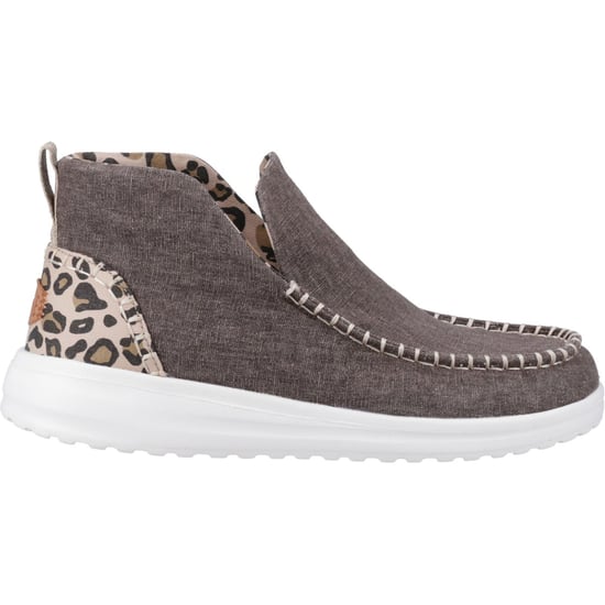 HEYDUDE Denny Cotton Women's Leopard Boots - Image 5