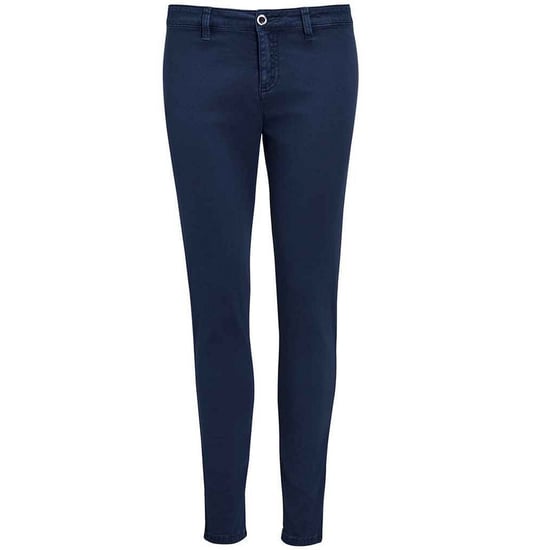 SOLS Womens/Ladies Jules 7/8 Chinos (French Navy) - Image 1