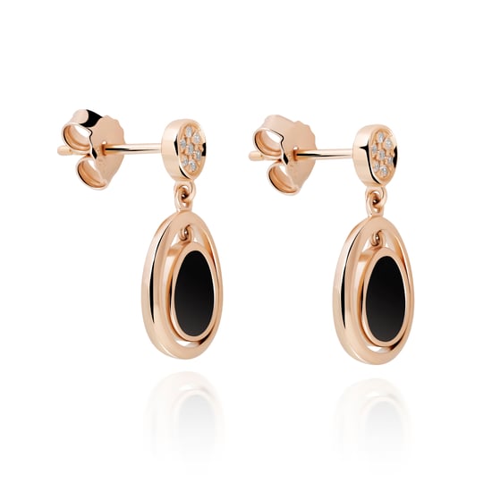 Orphelia 'Alda' Women's 925 Sterling Silver Set: Necklace + Earrings + Ring - Rose SET-7470 - Image 3