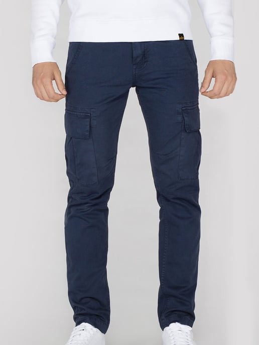 Pantalón Cargo Slim para Hombre Agent de Alpha Industries en Azul Oscuro - Image 1