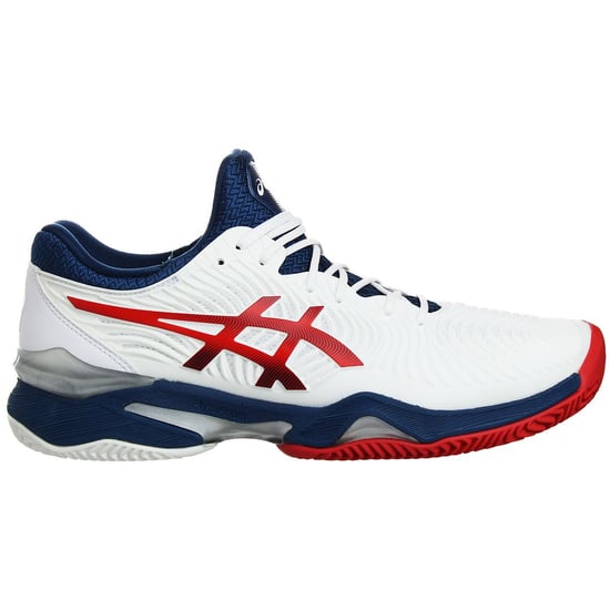 Zapatillas de tenis Asics Court FF 2 Clay para hombre en blanco - Image 1