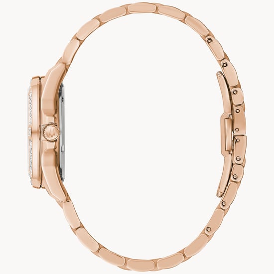 Bulova Marine Star Women's Rose Gold Watch 98R295 - Image 2