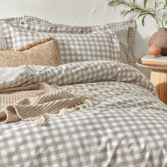 Barton Check 100% Cotton Duvet Cover Set