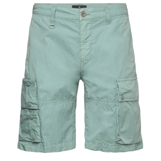 Belstaff Hacker Steel Green Cargo Shorts