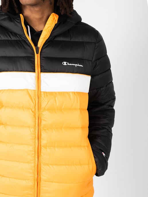 Champion Chaqueta del hombre negro, amarillo - Image 5