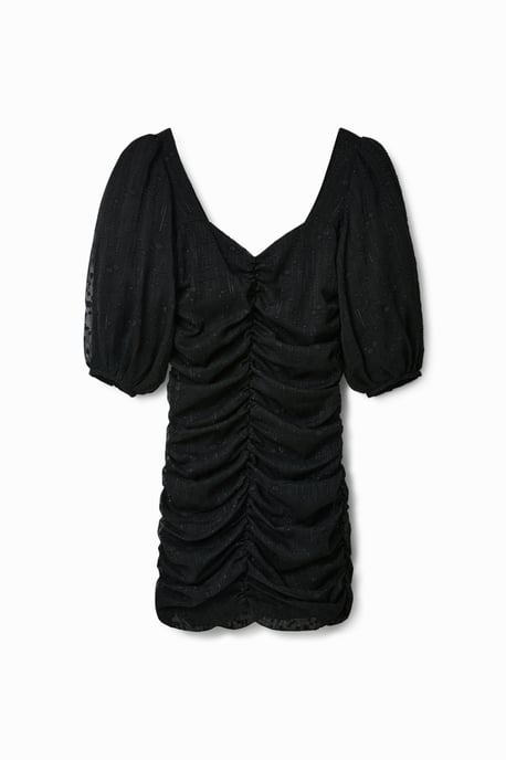 Vestido Negro para Mujer Desigual - Image 1
