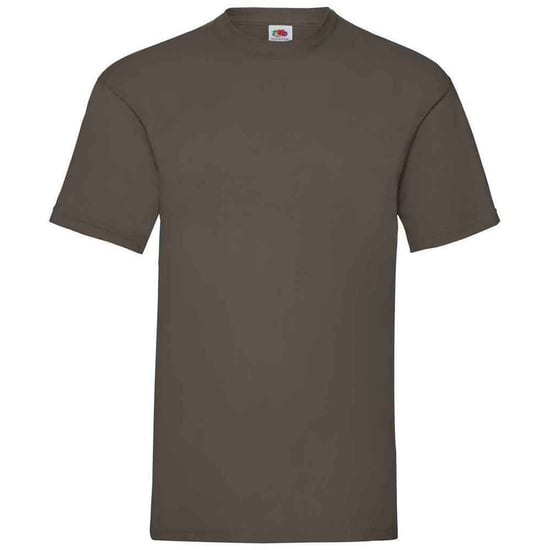 Fruit of the Loom Mens Valueweight T-Shirt (Chocolate) - Image 1