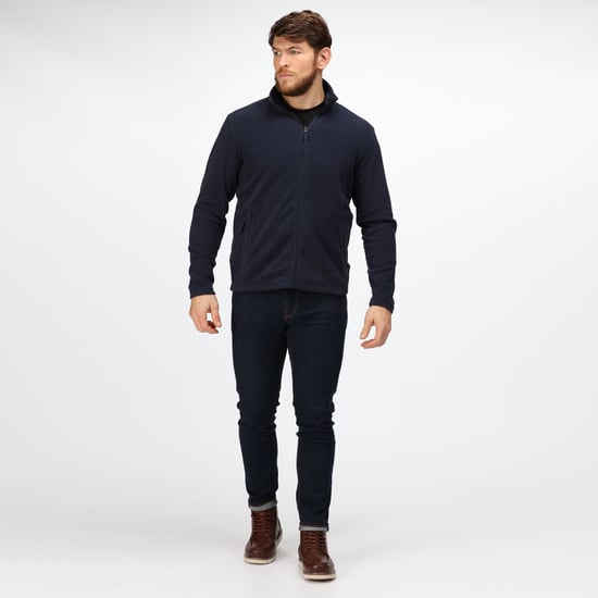 Regatta Professional Mens Classic Micro Fleece Jacket (Dark Navy)
