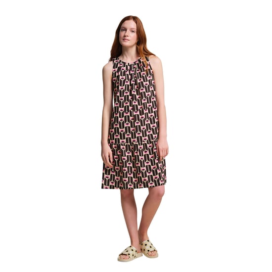 Regatta Womens/Ladies Orla Kiely Summer Tall Flowers Sleeveless Dress (Black)