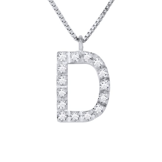 DIADEMA - Necklace with Diamonds - D -White Gold