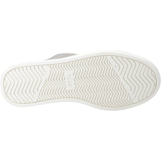 TOMS Kameron Leather Women's Silver Trainers - Image 3