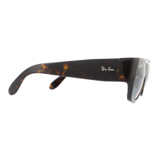 Ray-Ban Square Unisex Tortoise Blue Sunglasses