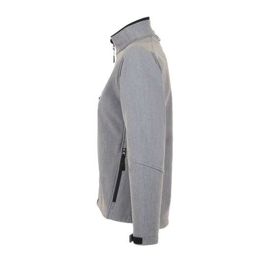 SOLS Womens/Ladies Roxy Soft Shell Jacket (Breathable, Windproof And Water Resistant) (Grey Marl)