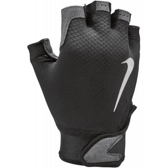 Nike Mens Ultimate Heavyweight Fitness Fingerless Gloves (Black/White/Grey) - Image 1