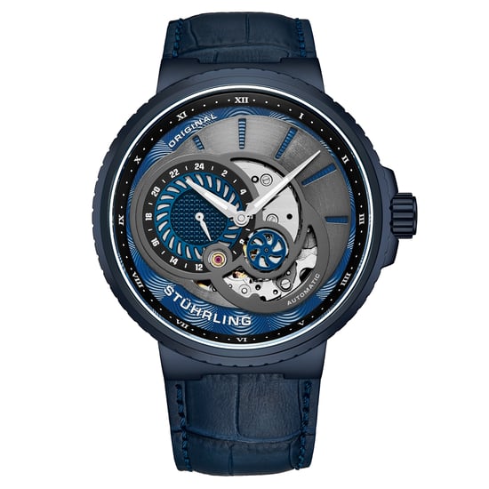 Grey and Blue Automatic 45mm Skeleton - Image 1