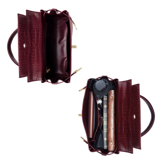 Victoria Hyde women's work bag shoulder bag in dark red - Image 5