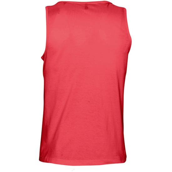 SOLS Mens Justin Sleeveless Tank / Vest Top (Red) - Image 2