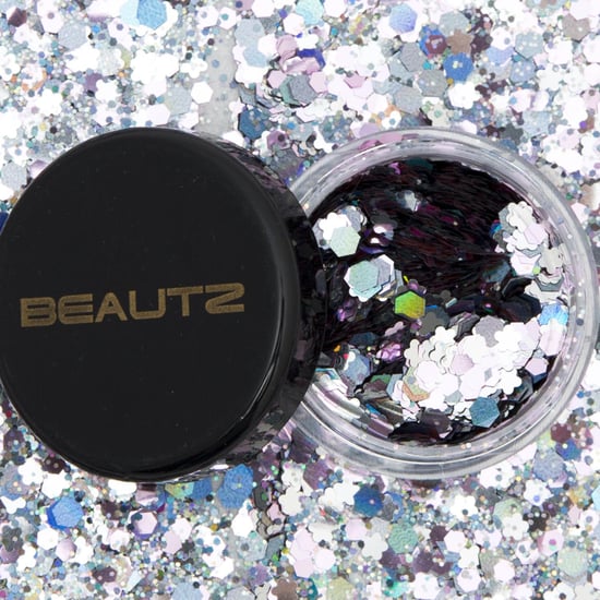 Aquarius Beautz Chunky Glitter 10ml pot with 5 gram Glitter, Silver