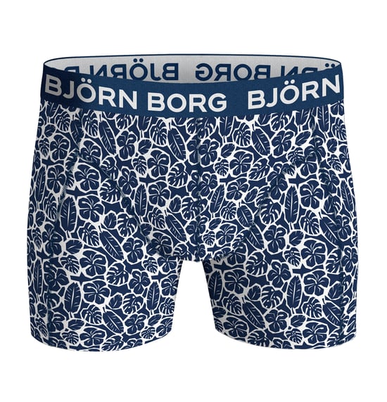 Björn Borg - 3 Pares Calzoncillos Bóxer Hombre Algodón Rico Confort Elástico - Mezcla Azul - Image 2