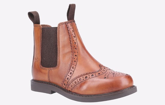Cotswold Nympsfield Brogue Chelsea Boot Junior - Image 2