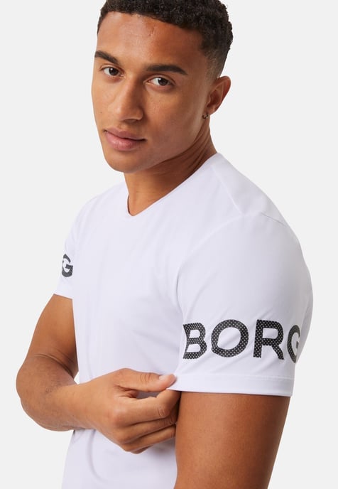 Björn Borg Performance Tee Blanco - Image 3