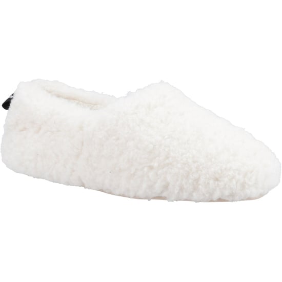 Hush Puppies Emily Faux Fur Women's Cream Slippers - Image 1