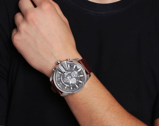 Diesel Mega Chief Men's Brown Watch DZ4290 - Image 6