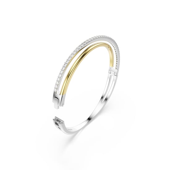 Swarovski 'Hyperbola' Women's Base Metal Bracelet - Silver/Gold 5689722 - Image 3