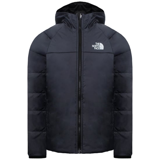 The North Face Reversible Kids Black/Navy Padded Jacket - Image 4