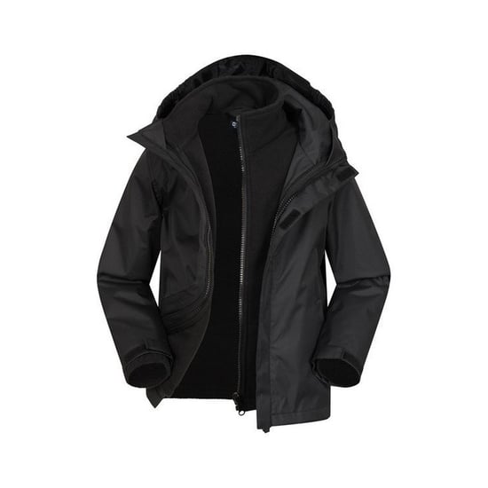 Mountain Warehouse Childrens/Kids Fell 3 in 1 Jacket (Black) - Image 6