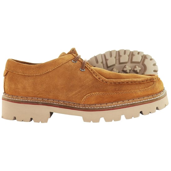 Ted Baker Clerdd Chunky Sole Suede Moccasin, Tan