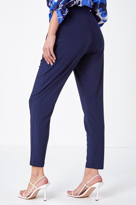Jersey Stretch Harem Trousers